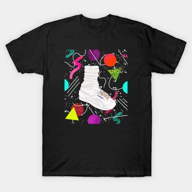 80’s sneaker T-Shirt by jenblove